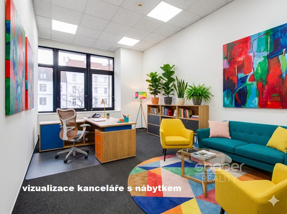 Pronájem kanceláře 20,85 m2 ulice Sokolovská