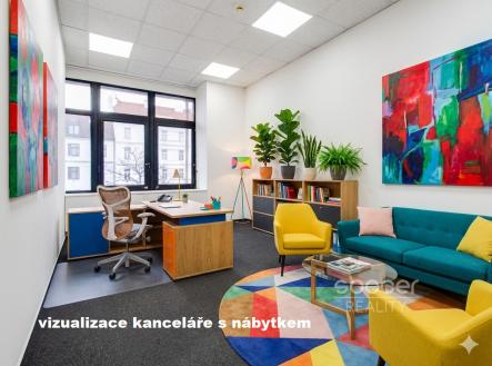 Pronájem - kanceláře, 21 m²