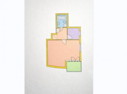 Pronájem bytu, 1+1, 36 m²