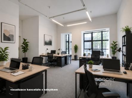 Pronájem - kanceláře, 108 m²