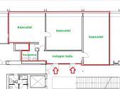 Pronájem - kanceláře, 114 m²