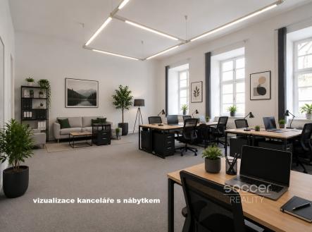 Pronájem - kanceláře, 68 m²