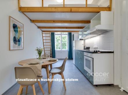 Pronájem bytu, 2+kk, 36 m²