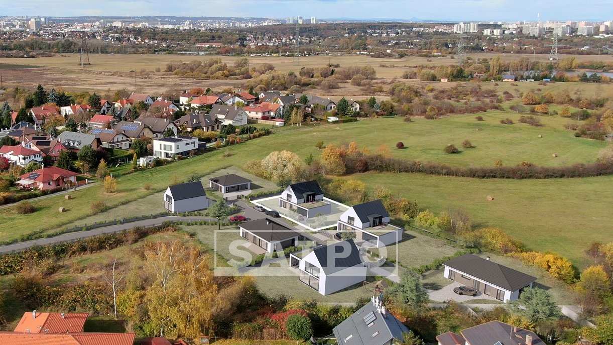 Prodej pozemky pro bydlení, 884 m2 - Praha-Šeberov