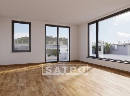 240306_RAD_INT- Byt E8_prazdny (1) | Prodej bytu, 1+kk, 32 m²