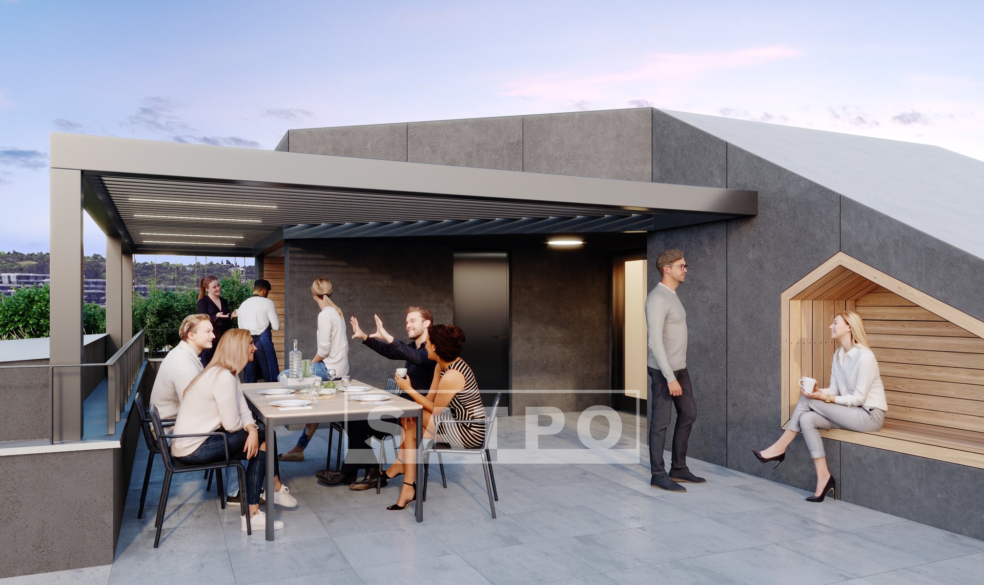 Prodej bytu 4+kk 137 m2 s terasou, skladem a parkovacím stáním v rezidenční novostavbě