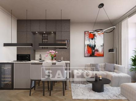 3-2-prazdny-vyhled | Prodej bytu, 2+kk, 54 m²