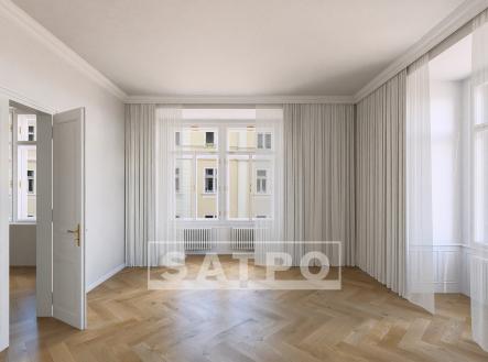Rezidence PO7SKÁ_Praha 2 Vinohrady | Prodej bytu, 3+1, 121 m²