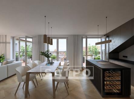 Rezidence PO7SKÁ_Praha 2 Vinohrady | Prodej bytu, 4+kk, 140 m²