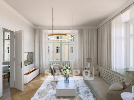 Rezidence PO7SKÁ_Praha 2 Vinohrady | Prodej bytu, 2+1, 92 m²