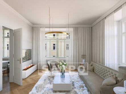 Rezidence PO7SKÁ_Praha 2 Vinohrady | Prodej bytu, 2+1, 92 m²