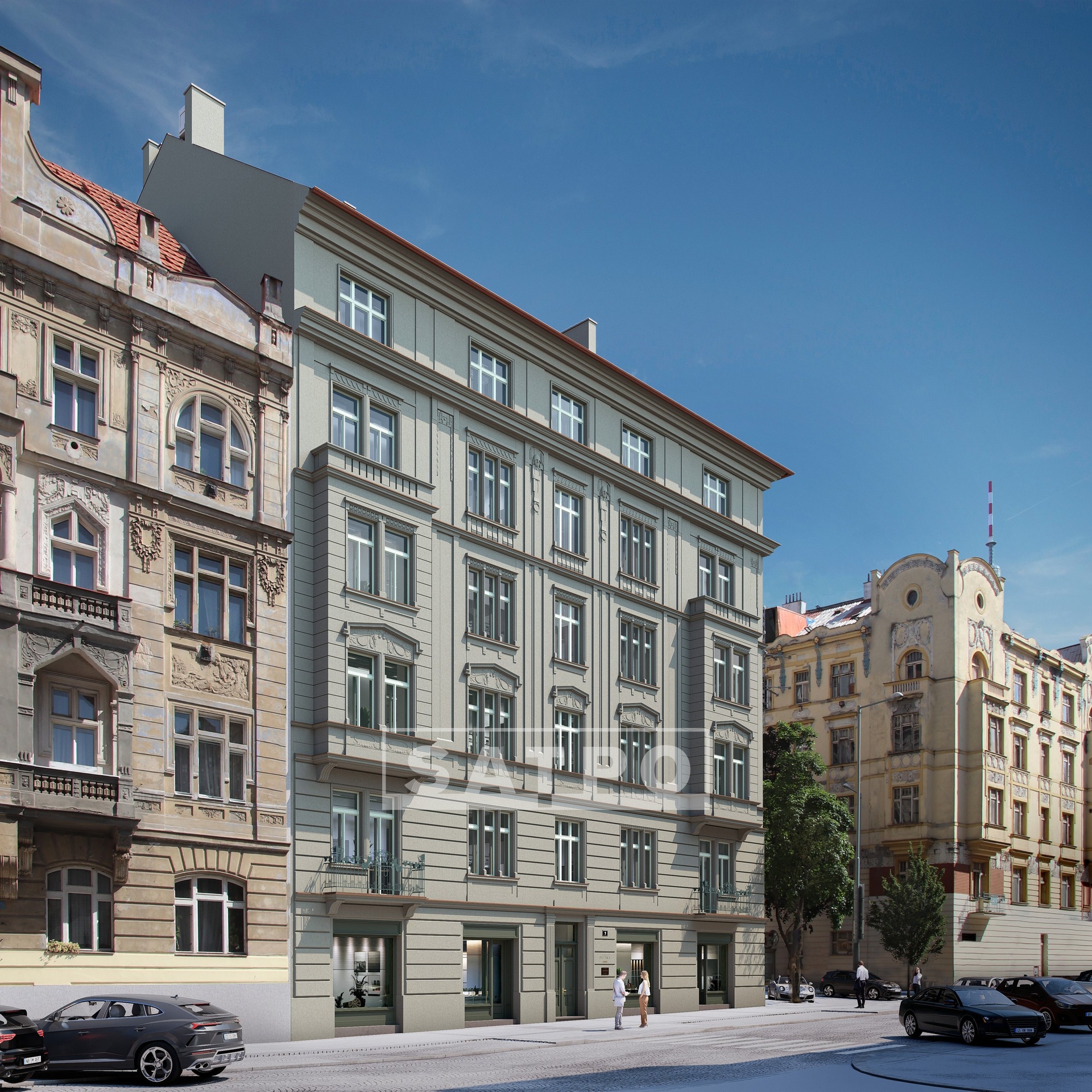 Rezidence PO7SKÁ_Praha 2 Vinohrady