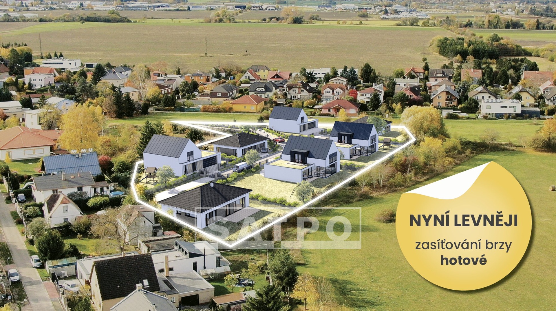 Prodej pozemky pro bydlení, 918 m2 - Praha-Šeberov