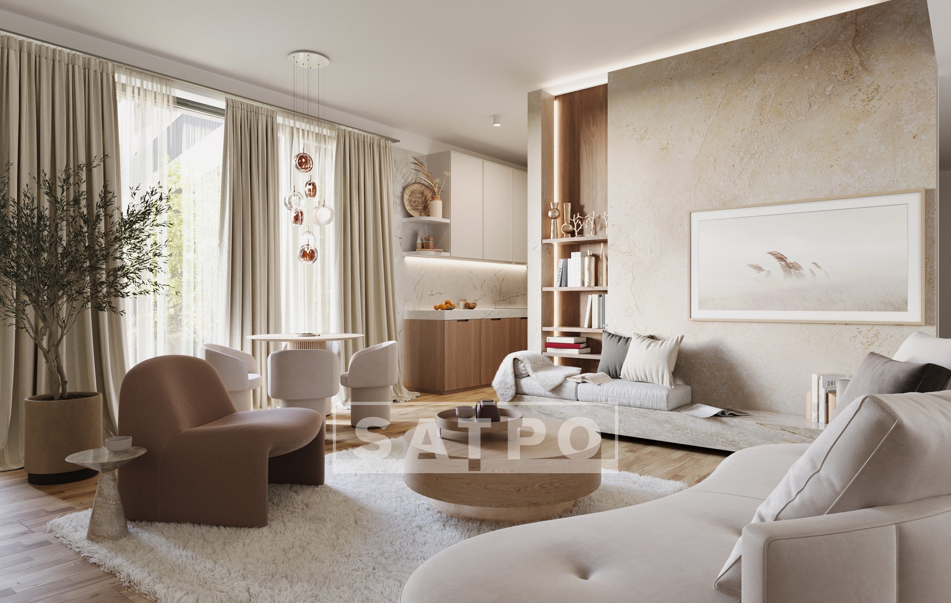 Prodej bytu 3+kk 94,6 m2 s lodžií,  Praha 5