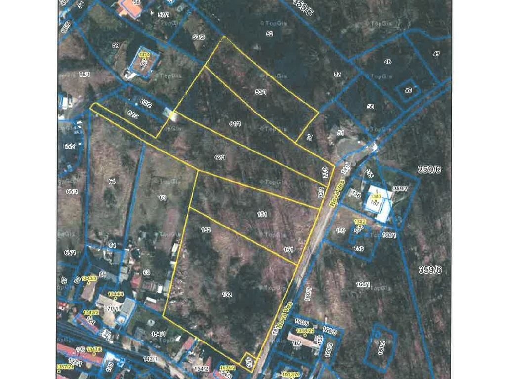 Dražby stavebního pozemku 8 973 m², Ústí nad Labem