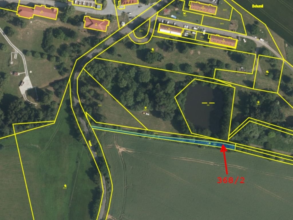 Dražby specifického pozemku 21 589 m², Jevany