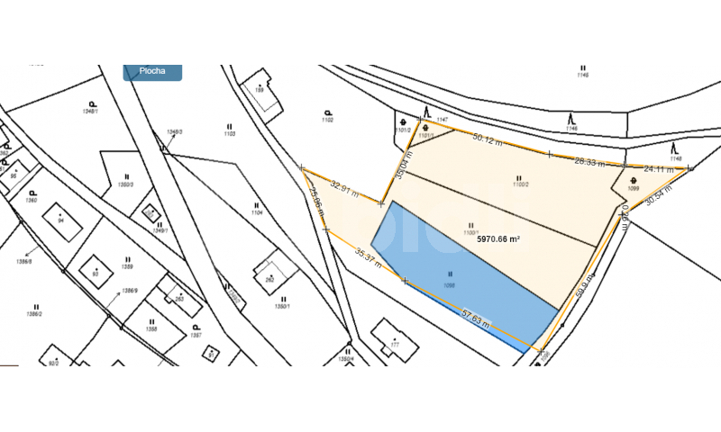 Prodej pozemku (6862m2) pro výstavbu rodinného domu poblíž Českého ráje