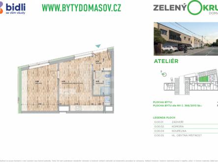 Prodej obchodních prostor 2+kk, CP 50,7 m2, Domašov | Prodej - obchodní prostor, 51 m²