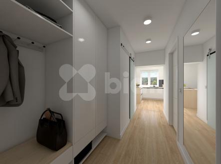 Prodej bytu 3+KK, 80 m2 v rodinném domě k dokončení - 1. patro | Prodej bytu, 3+kk, 80 m²