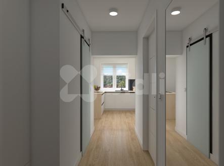 Prodej bytu 3+KK, 80 m2 v rodinném domě k dokončení - 1. patro | Prodej bytu, 3+kk, 80 m²