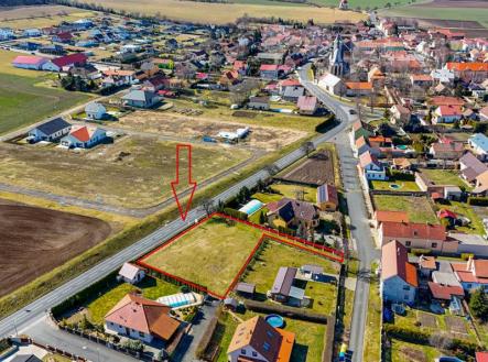Nádherný stavební pozemek 1121 m2 ve Slavětíně, okr. Louny | Prodej - pozemek pro bydlení, 1 121 m²