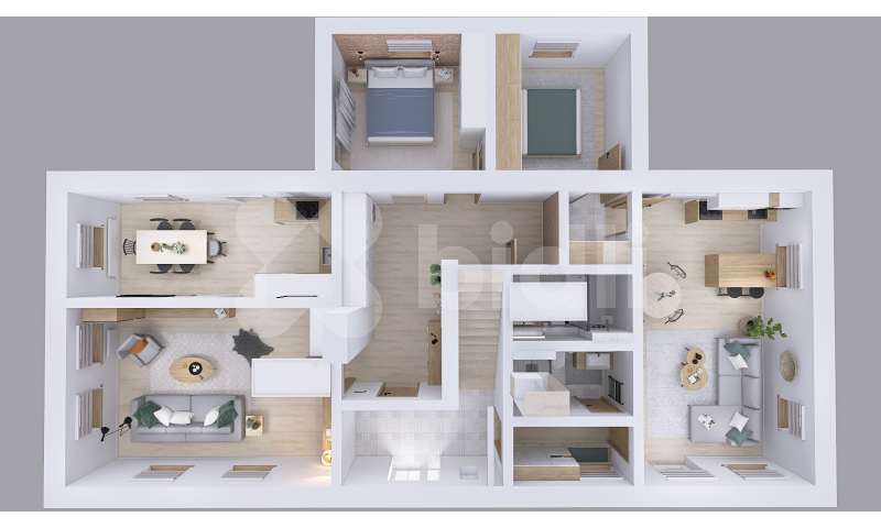 Prodej stavebních pozemků 4885 m&#178; + 3 budovy