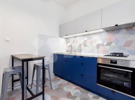 1+KK, 31,8 m2, Praha 3-Žižkov, ul. Milíčova | Pronájem bytu, 1+kk, 32 m²