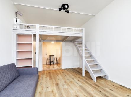 1+KK, 31,8 m2, Praha 3-Žižkov, ul. Milíčova | Pronájem bytu, 1+kk, 32 m²