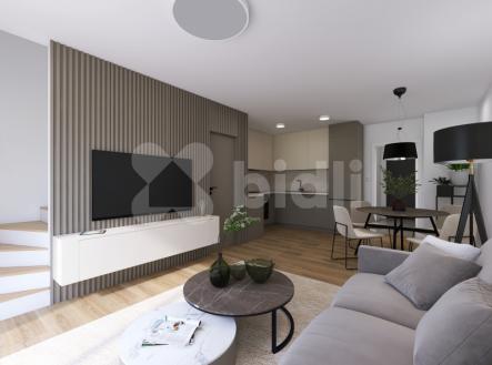 Mezonet, bytová jednotka 3+KK, 86 m2, zahrada 77 m2 | Prodej bytu, 3+kk, 86 m²