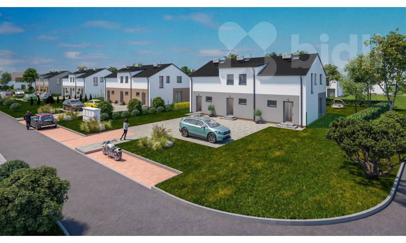 Mezonet, bytová jednotka 3+KK, 86 m2, zahrada 77 m2