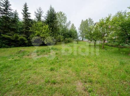 Prodej zahrady 588 m2, vhodné pro stavbu, Hostinné | Prodej - pozemek pro bydlení, 588 m²