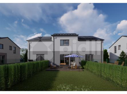 Řadový RD, jednotka, 3+KK, 86 m2, zahrada 77 m2 | Prodej - dům/vila, 82 m²