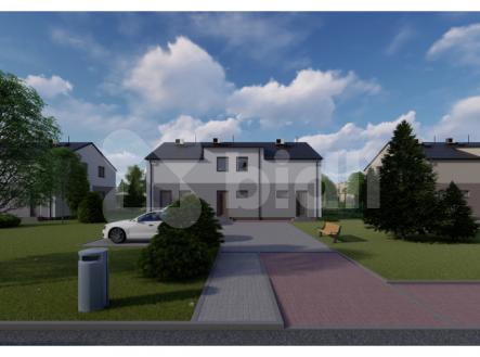 Řadový RD, jednotka, 3+KK, 86 m2, zahrada 77 m2 | Prodej - dům/vila, 82 m²