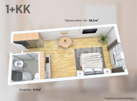 Prodej apartmánu, 30 m2, 1+kk, Rejštejn na Šumavě | Prodej - komerční objekt,, 30 m²