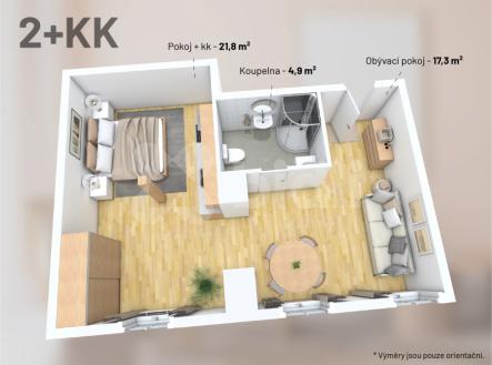 Prodej apartmánu 2+kk, 43 m2, Rejštejn na Šumavě | Prodej - komerční objekt,, 43 m²