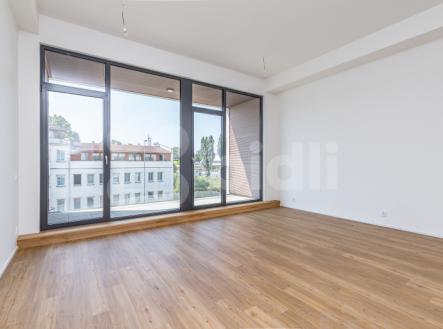 Bytová jednotka 1+kk 51,8 m2, s lodžií 7,8 m2 | Prodej bytu, 1+kk, 52 m²