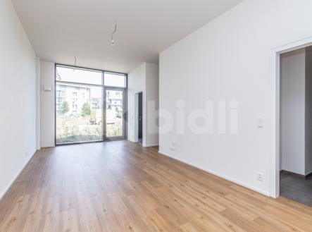 Bytová jednotka 2+kk, 42,9 m2 d předzahrádkou 18 m2 | Prodej bytu, 1+kk, 43 m²