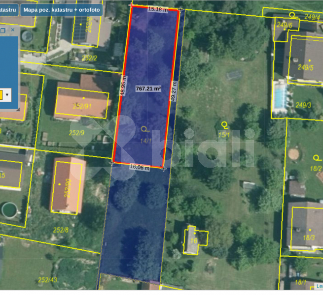 Prodej stavebního pozemku 761 m2, Chlum u Křemže