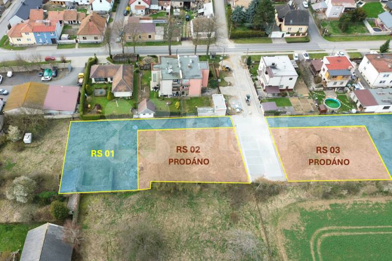 Prodej stavebního pozemku RS 01, 811 m2, Rezidence V Zahradách,  Družec