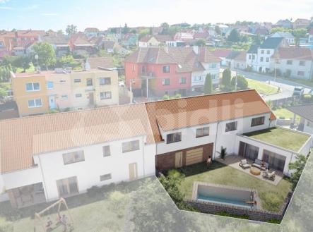 Prodej rodinného domu 5+kk, CPP 231m2, garáž, pozemek 305m2, Zaječí | Prodej - dům/vila, 231 m²