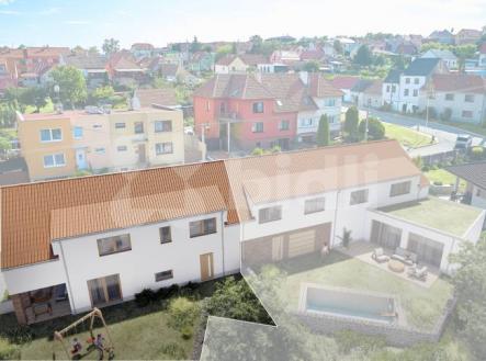 Prodej rodinného domu 4+kk, CPP 158m2, garáž, pozemek 307m2, Zaječí | Prodej - dům/vila, 158 m²