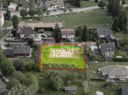 Stavební pozemek 1.250m2, s povolením a projektem, Borová u Náchoda | Prodej - pozemek pro bydlení, 1 250 m²