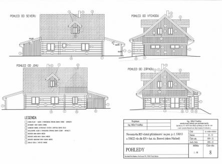 Stavební pozemek 1.250m2, s povolením a projektem, Borová u Náchoda | Prodej - pozemek pro bydlení, 1 250 m²