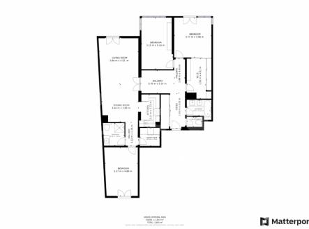 Prodej bytu 4+kk 138 m2, terasa, balkón, 2 x parkovací stání | Prodej bytu, 4+kk, 138 m²