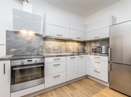 2+KK/B v projektu Rubeška 1, Praha 9 - Vysočany | Pronájem bytu, 2+kk, 48 m²