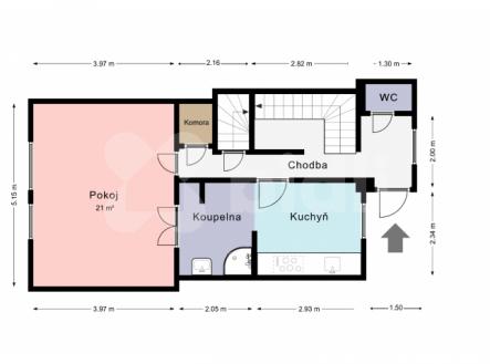 Prostorný rodinný dům 3+1 v Nymburku, 130 m2 s pozemkem 242 m2 | Prodej - dům/vila, 130 m²