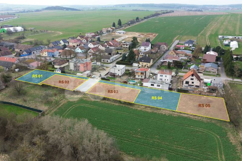 Prodej stavebního pozemku RS 04, 1003 m2, Rezidence V Zahradách,  Družec