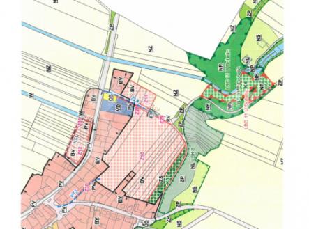 Prodej stavebního pozemku ve Vémyslicích, 3.889 m2 | Prodej - pozemek pro bydlení, 3 889 m²