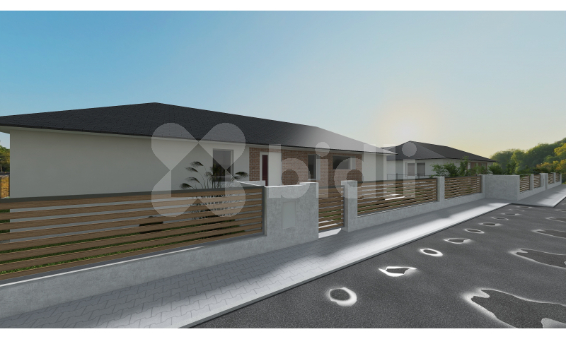 Prodej přízemního rodinného domu 4+kk (100 m2) - projekt (hrubá stavba 04/2025)