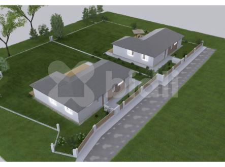Prodej přízemního rodinného domu 4+kk (100 m2) - projekt (hrubá stavba 04/2025) | Prodej - dům/vila, 100 m²